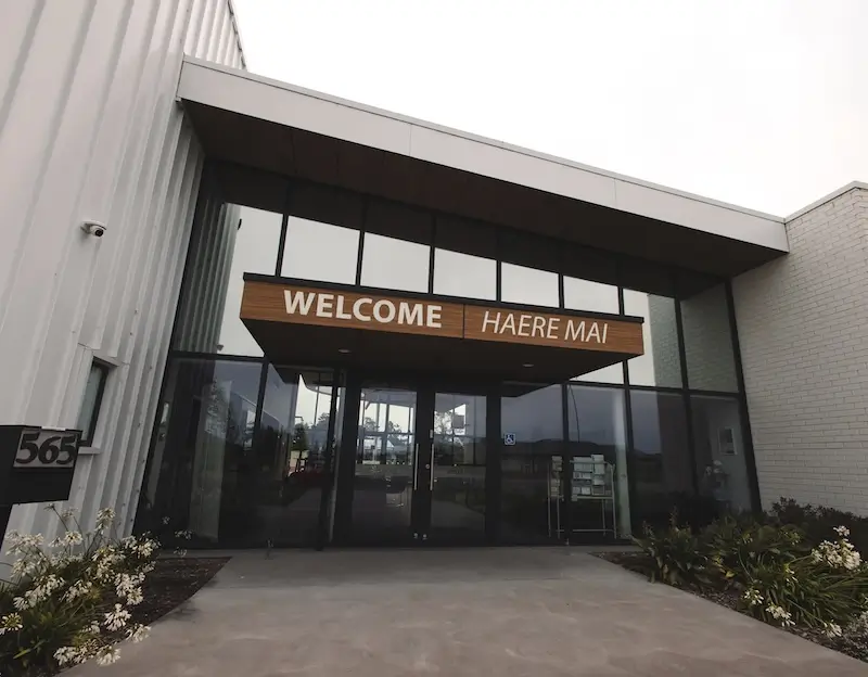 Commercial Office and Industrial window tinting for companies and businesses in Rolleston, New Zealand.